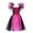 C, variant on BJUTIR Kids Girls Dresses Fashion Clothes Toddler Baby Magnificent Witch Black Gown Fancy Dress Up Party Tulle Dresses