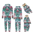 thumbnail image 4 of Awdenio Christmas Pajamas for Family Matching Cute Long Sleeve Couples Soft Sleepwear One Piece Funny Christmas Pjs Onesie Jumpsuit Valentine's Day Christmas, 4 of 5