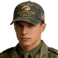 thumbnail image 3 of DD-214 Veteran Baseball Cap - Embroidered Eagle Patriotic Hat - Perfect Veterans Day Gift for Retired Soldiers, 3 of 9
