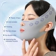 thumbnail image 2 of Breathable V Face Shaping Band Cheek Lift Up Mask Reduce Double Chin V-Line Facial Care, 2 of 8