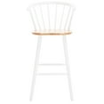 thumbnail image 5 of SAFAVIEH Blanchard Bar Stool, Natural/White, Set of 2 (21.7 in. W x 20.5 in. D x 41.5 in. H), 5 of 13