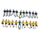 thumbnail image 3 of 22x Jugador de fútbol en miniatura Figuras de juguete Mini fútbol Mesa de arena Adornos de la mesa Figuras de personaje de diorama para decoración de, 3 of 9