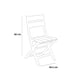 thumbnail image 4 of Par de Sillas de Madera Vero Merkatari Plegables, 4 of 4