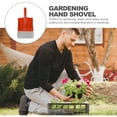 thumbnail image 3 of Kitandove 1Pack Steel Shovel For Landscaping Tools 14.8x7.9x1.8in, 3 of 8