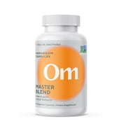 Om Mushrooms - Mushroom Superfood - Mushroom Master Blend 84ct Capsules