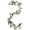 White, variant on Rose Vine Artificial Flower Garland Fake Hanging Rose Ivy Plants 6.5ft Hanging Simulation String Fake Rose Vine for Wedding Home Party Garden Arrangement Decor Blue 1Pcs