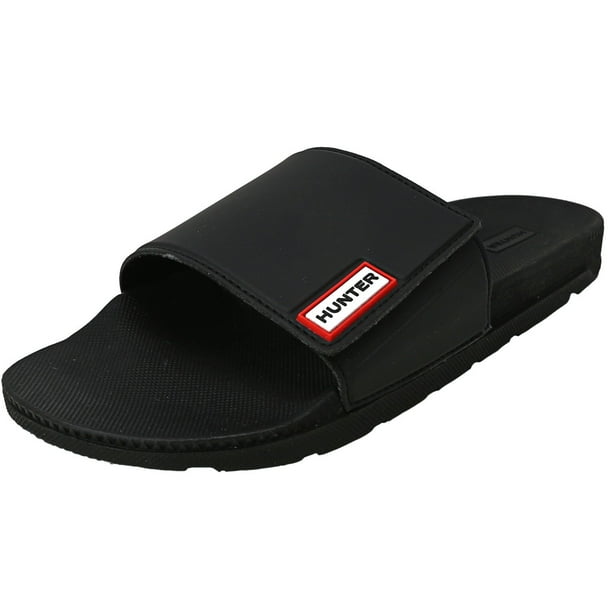 hunter terry beach slide sandals