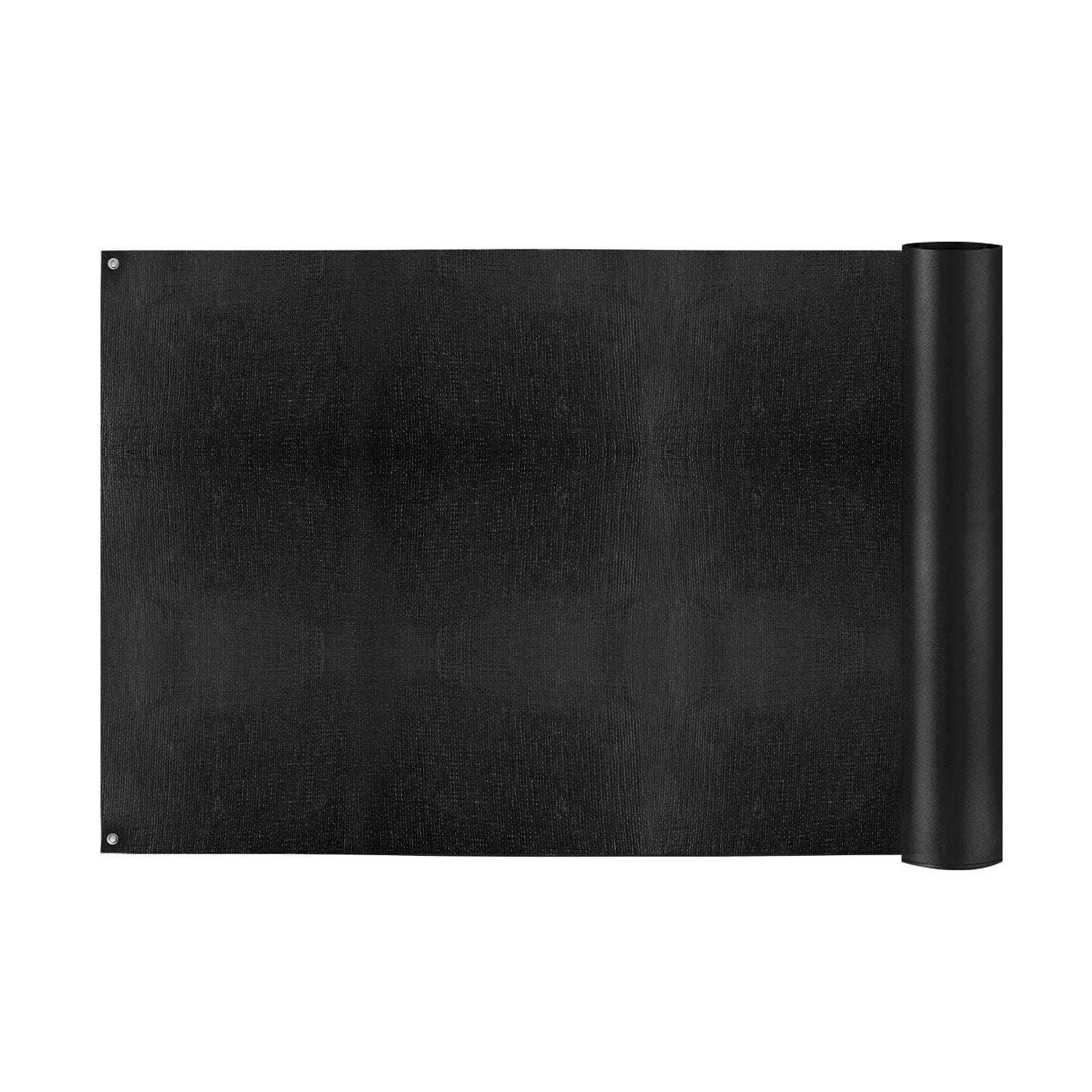 15 x 20 ft Pond Liner, 14 Mil Thickness, 3-Layer Reinforced PE Fish Koi Pond Liner for Outdoor Ponds, with Hemmed Edge and 4 Metal Buttonholes, for Water Garden, Waterfall, and Fountains, Black