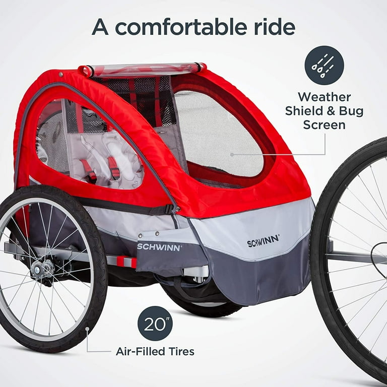 Schwinn single on sale bike trailer