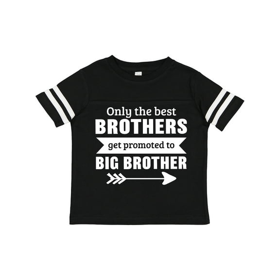 Inktastic Only the Best Brothers Get Promoted to Big Brother Boys Toddler T-Shirt