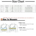 thumbnail image 2 of Lovskoo 2024 Womens Plus Bra Seamless Pack 3PC Ice Comfortable Bra Wireless Bra Full Figure Bra Push Up Bra V Neck Bra Pink, 2 of 8