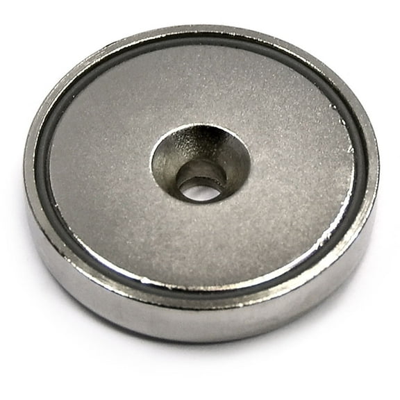 CMS Magnetics - 112lbs 1.57"x0.32" Neodymium Cup Magnet