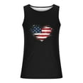 thumbnail image 3 of 4th of July Tank Tops Independence Day Tank Tops Mens 4th of July Tops Red White and Blue Mens Tank Fourth of July Tank Tops Men's Print Tank Top Casual Sports Sleeveless Round Neck T-Shirt Tank Top, 3 of 3
