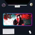 thumbnail image 1 of Uchiha Itachi-alfombrilla de ratón para teclado de Pc RGB, LED brillante alfombrilla de ratón, alfombrillas de goma para juegos de ordenador LIUWENJING unisex, 1 of 2