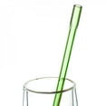 thumbnail image 3 of Promotion Clearance Special Fine Curved Glass Straight Bend Drinking Glass Straws Reusable Eco-Friendly Tubularis Snore Piece Tube, 3 of 4