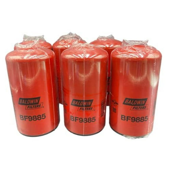 BF9885 Baldwin Fuel Filter Replace P555776 FF5776 Pack of 6