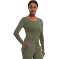 thumbnail image 5 of Healing Hands Women's Underscrub Soft Knit Melissa Longsleeve Scrub Tee with Breathable & Easy Care Fabric 5047, 5 of 9