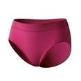 thumbnail image 4 of Women's Seamless Underwear Breathable Low Waist Panties Soft Comfortable No Show Thong Underwear for Daily Wear, 4 of 4