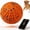 Orange, variant on Vacqueen Interactive Automatic Rolling Dog Ball, ETPU Waterproof with Remote Control Dog Toys,Blue
