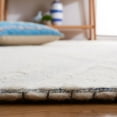 thumbnail image 4 of SAFAVIEH Marbella Asa Diamond Area Rug, Navy/Ivory, 6' x 6' Round, 4 of 10