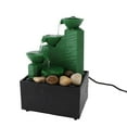 thumbnail image 4 of Tabletop Water Fountain, Circulating Water Decorative USB Desk Waterfall Fountain Automatic Pump with LED Light Stones, Tabletop Fountain for Living Room Office Home Work, 4 of 7