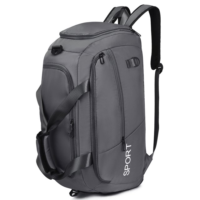 Bolsa Fitness Gym Bag Equipaje de viaje impermeable de yoga con compartimento para zapatos (Gris) Likrtyny Para Estrenar