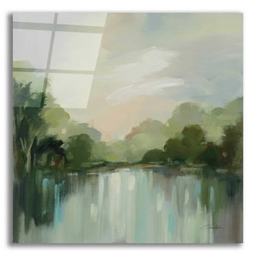 Epic Art 'Cool Spring Day' by Silvia Vassileva, Acrylic Glass Wall Art, 12"x12"