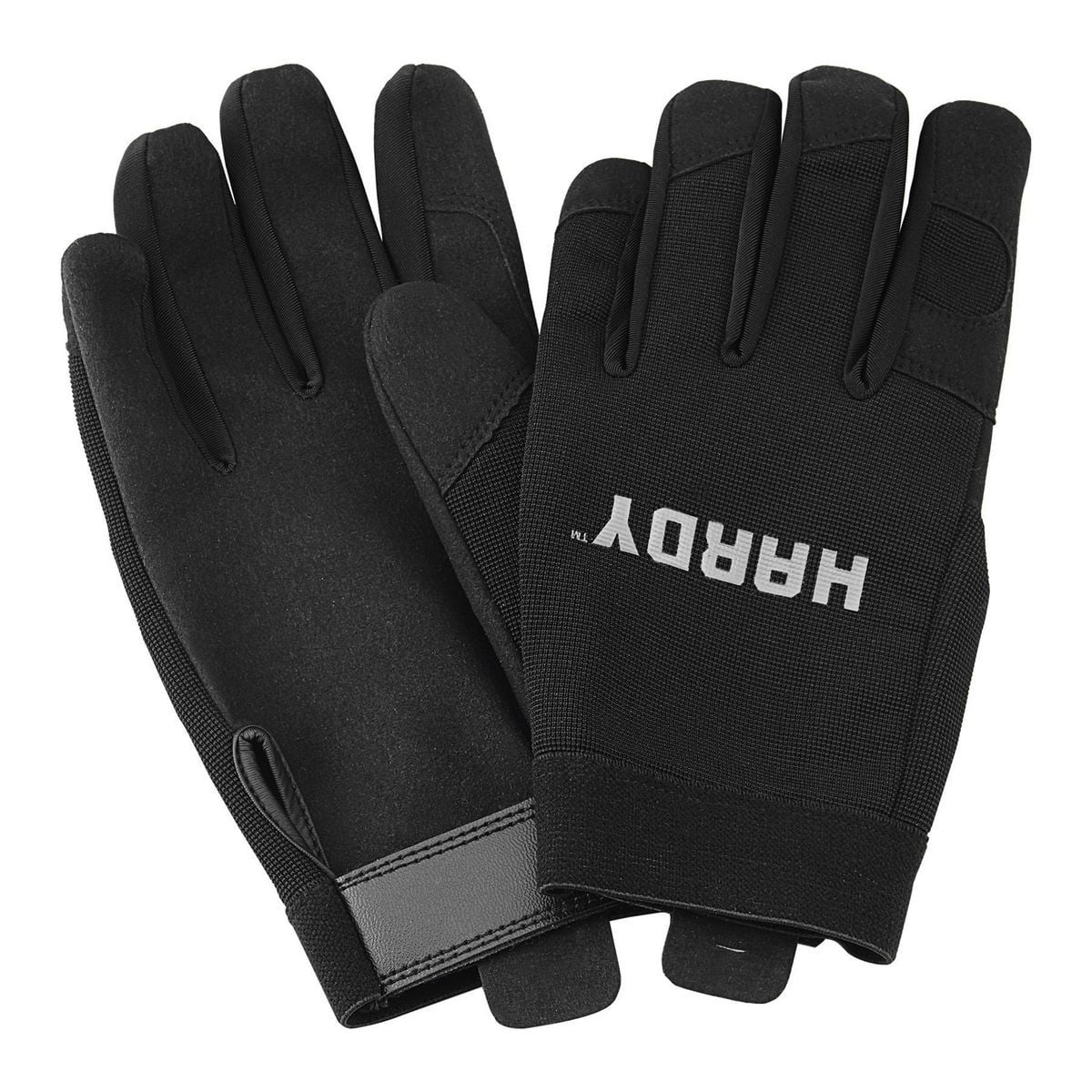 Hardy Performance Work Gloves, Large, Synthetic Leather Palm, High