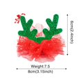 thumbnail image 3 of Festive Reindeer Star Hat Valentine Holiday Party For Cats And, 3 of 5