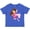 Royal Blue, variant on Inktastic Superhero Girl, Cute Girl, Brown Hair, Pink Cape Girls Toddler T-Shirt