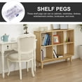 thumbnail image 6 of GOOHOCHY  Shelf Support Pegs Pin Kit Bracket Pins Shelves for Cabinets White, 6 of 8