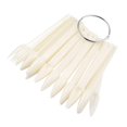 thumbnail image 4 of Nail Swatch Sticks Kit,4 Set of 160 Pieces Black Nail Swatch Sticks with Ring, False Nail Sample Sticks,Professional Nail Art Polish Practice Display Tips for Nail Salon and Home Practice, 4 of 5