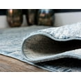 thumbnail image 5 of Unique Loom 3127050 2 Pi 7 Po x 10 Pi Bouleau Paris Runner Rug&44; Blue, 5 of 5