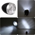 thumbnail image 3 of Bicicleta Vintage 3LED luz delantera faro Ndcxsfigh  seguridad advertencia luz (negro), 3 of 6