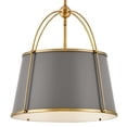 thumbnail image 5 of 4894LDB Hinkley Lighting Clarke - 12W 1 LED Large Pendant-16.25 Inches Tall and 16.25 Inches Wide-Lacquered Dark Brass Finish, 5 of 8