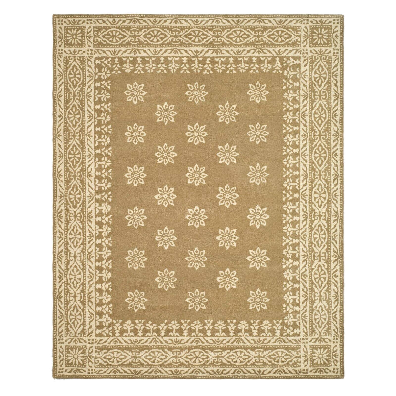 Spud Safavieh Martha Stewart Collection MSR4538C Handmade Gracious Garden Wool Area Rug 8' x 10' Spud Safavieh Martha Stewart Collection MSR4538C Handmade Gracious Garden Wool Area Rug 8' x 10'