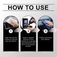 thumbnail image 7 of Plastic Trim Restorer & Coating Agent - Quick Car Plastic Interior Scratch Remover, Automotive Plastic Restorer, Black Trim Restorers & Scratch Remover for Vehicles (2PC), 7 of 7