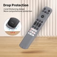thumbnail image 2 of Remote Control Protective Cover Silicone Sleeve for TCL RC813 FMB1/RC923 FMB3/RC902V FMR1 FMR4 FMR5 Smart TV Shockproof Remote Controller Cases, 2 of 11