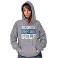 thumbnail image 4 of US Airforce Service Before Self Hoodie Sweatshirt Women Men Brisco Brands S, 4 of 6