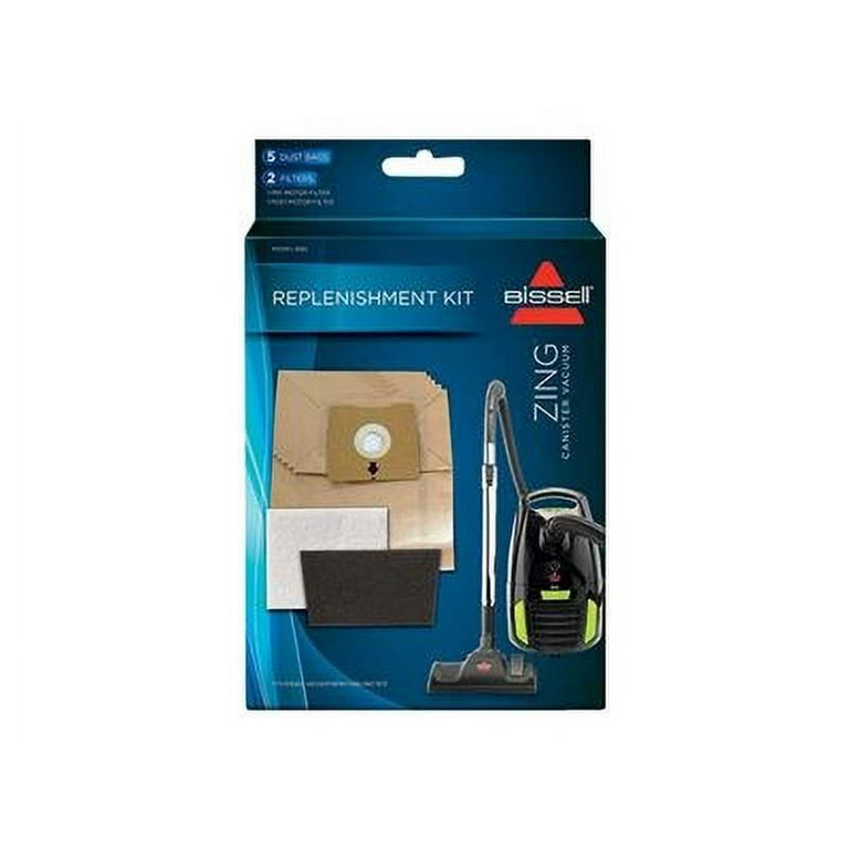 Bissell Zing Bagged Canister Vacuum 1668 Store Online www