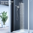 thumbnail image 2 of Doulami 8" Rain Shower Head Combo with Handheld, Dual Shower Head with Filter 10 Setting Handheld Showerhead with Adjustable Extension Arm, 2 of 11