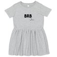 thumbnail image 3 of Inktastic Easter Brb Jesus Girls Toddler Dress, 3 of 5