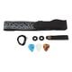 thumbnail image 2 of Correa De Guitarra, Kit De Montaje De Correa De Hombro Para Bajo Bordado De Nailon Ajustable Con Hebilla Antideslizante Para Ukelele Bajo Acústico, 2 of 7