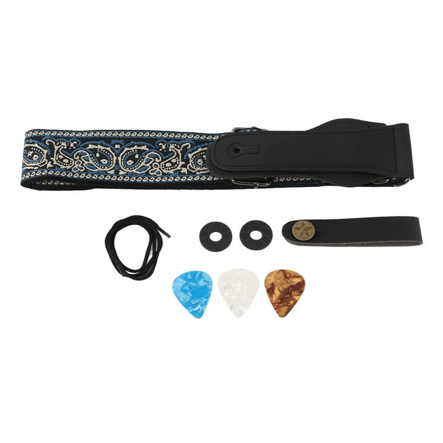 Correa de guitarra Jadeshay ajustable de Nylon Con Hebilla antideslizante Diseño de clase mundial