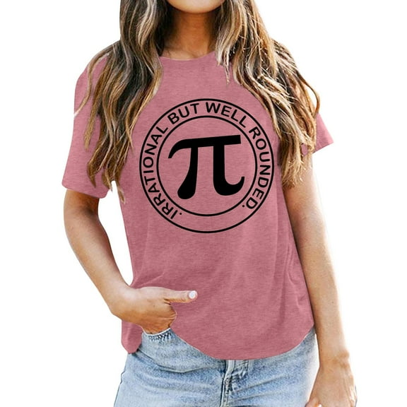 Ladies PI Day Shirt Happy PI Day Math Teacher T Shirt, Comfortable and Stylish