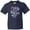 Navy, variant on Inktastic Pink or Blue, Big Brother Loves You Footprints and Heart Youth T-Shirt