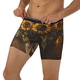 thumbnail image 3 of Disketp Rustic Sunflower Bouquet Men's Boxer Briefs Men’s Underwear Boxer Briefs for Men, 3 of 7