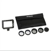 Polaroid Optics Professional Push-On HD MC Filters For GoPro Hero 3/3+/4 Cameras (UV, CPL, ND9, 4X STAR, Cover)
