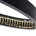 thumbnail image 4 of CWI Lighting Rosalina LED Lustre avec Finition Noire Mate, 4 of 6