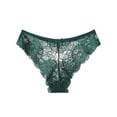 thumbnail image 5 of Sunvit-Panties Juniors Lace Underwear Size S Green - Soft Nylon Spandex Low-Rise Lace Panties with Scalloped Edge & Floral Motif, 1 Pack, 5 of 7